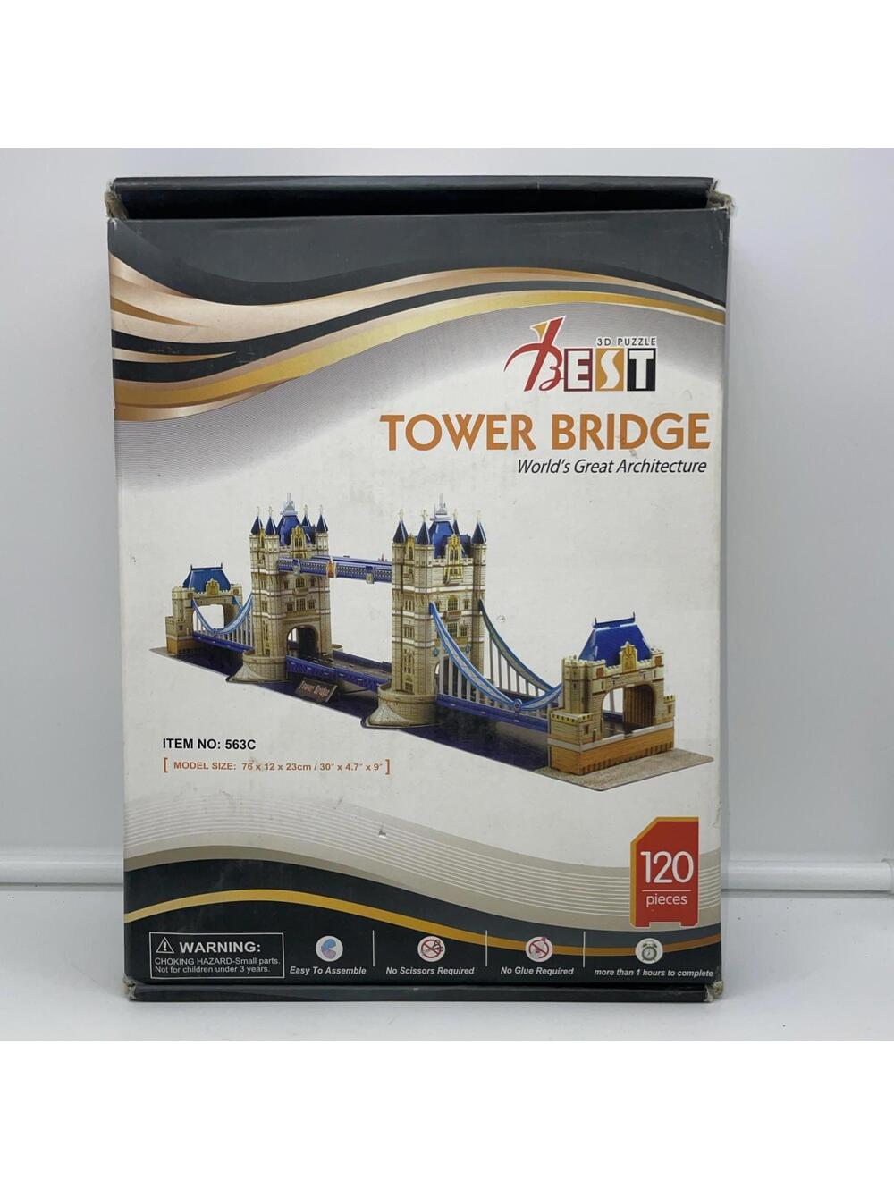 3d Puzzle Best Tower Bridge - World’s Great Architecture